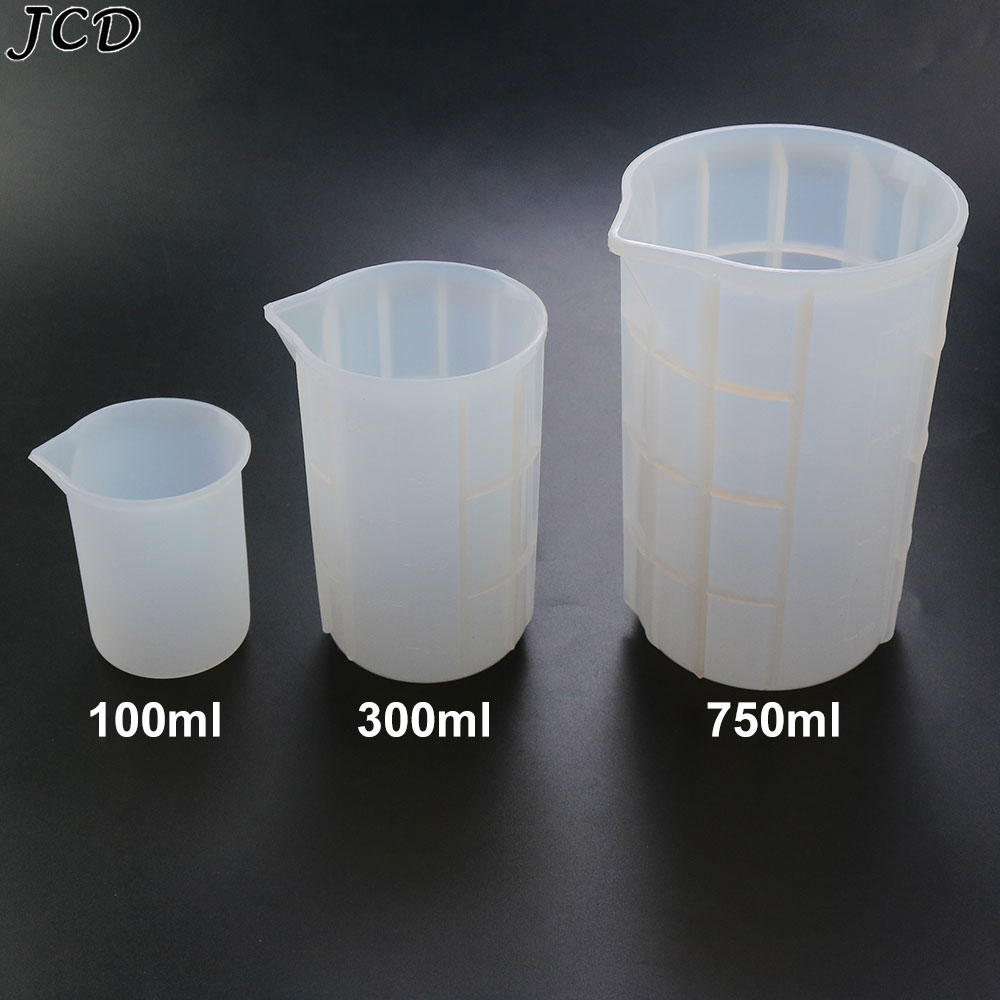 Candle Making Supplies For Beginners - JCD 100ML/300ML/750ML silikon ölçüm kabı ölçekli
