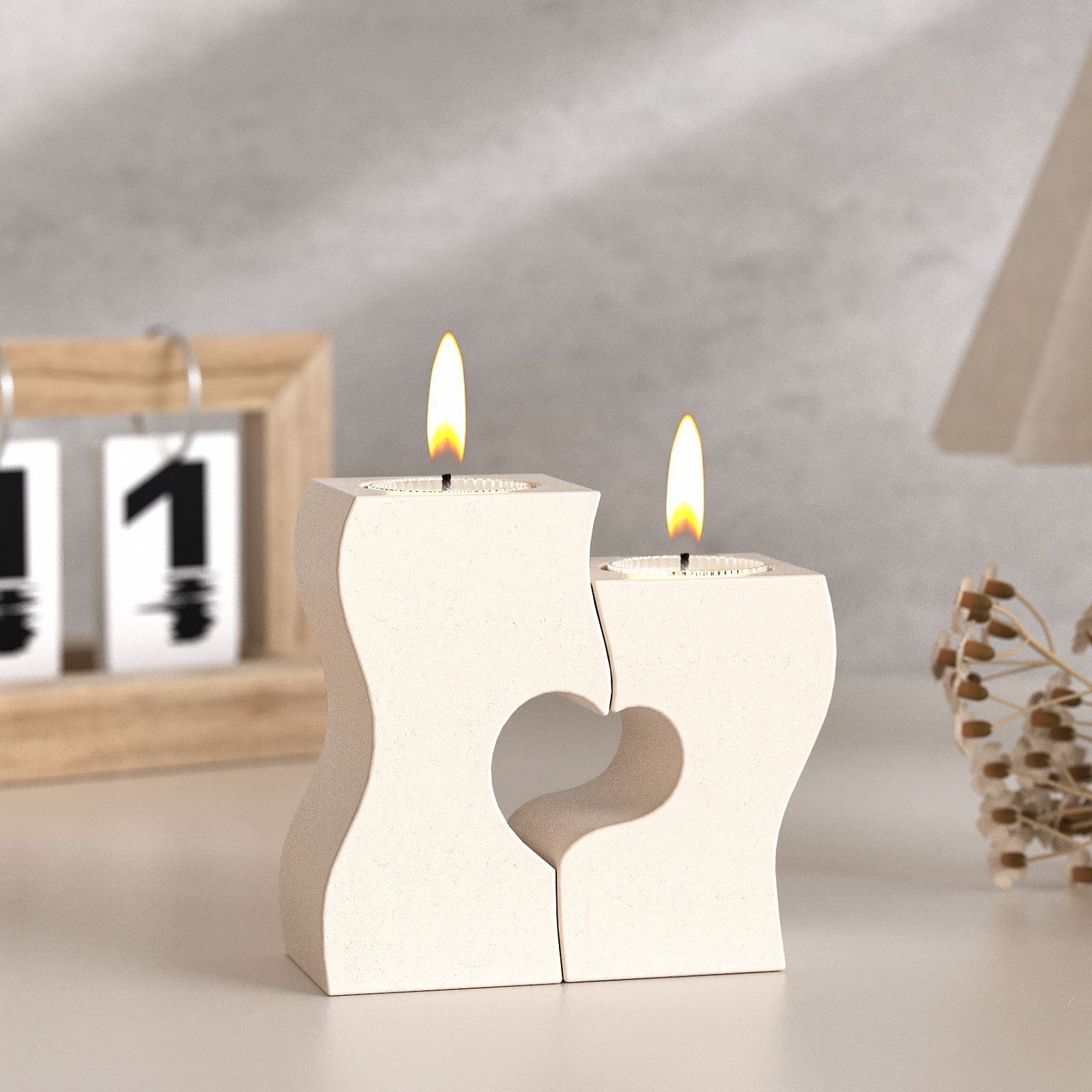 Candle Making Supplies For Beginners - S Kalp Şamdan Silikon Kalıplar DIY