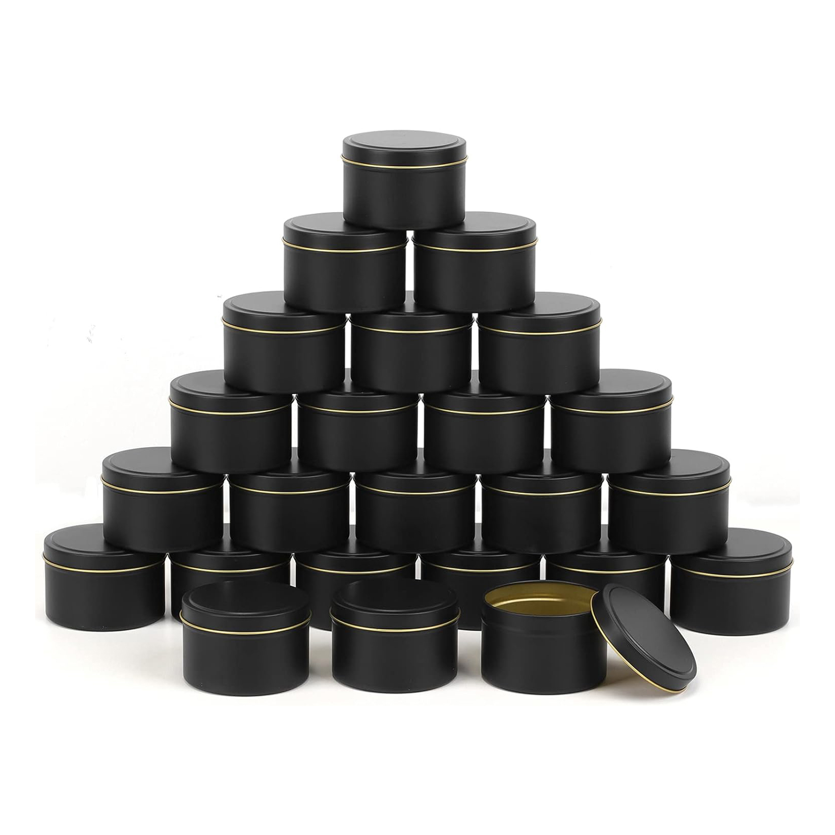 4 OZ mum teneke 24 adet DIY mu - Metal Tin Lid 4Oz incelemesi ve fiyatı
