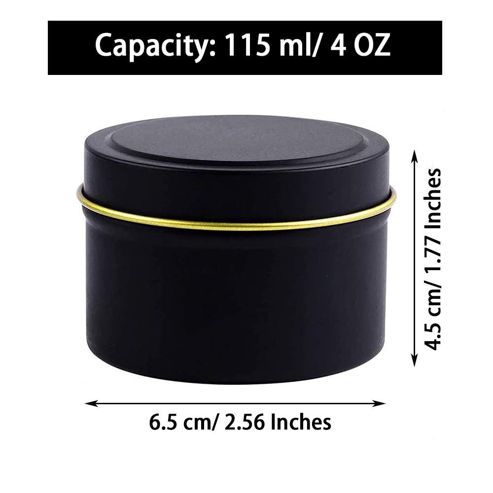 4 OZ mum teneke 24 adet DIY mu - Metal Tin Lid 4Oz incelemesi ve fiyatı